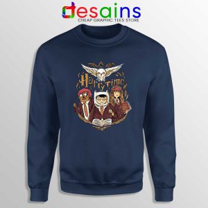 Harry Potter Adventure Time Navy Sweatshirt Harry Time Sweaters