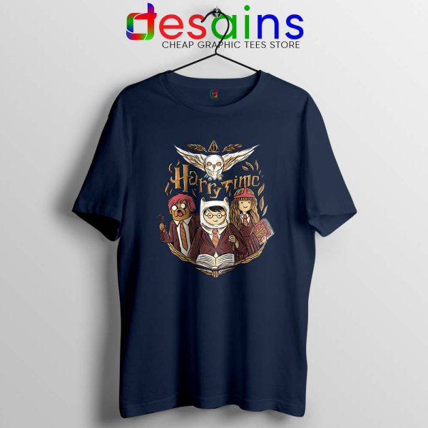 Harry Potter Adventure Time Navy Tshirt ‎Harry Time Tees
