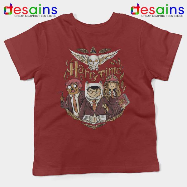 Harry Potter Adventure Time Red Kids Tshirt Harry Time Youth Tees
