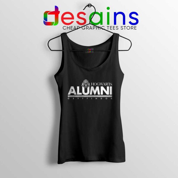 Hogwarts Alumni Gryffindor Black Tank Top Harry Potter Tops S-3XL