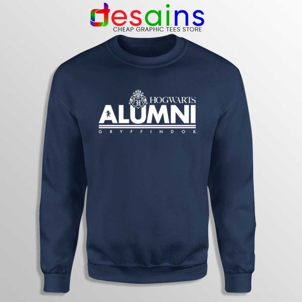 Hogwarts Alumni Gryffindor Navy Sweatshirt Harry Potter Sweaters