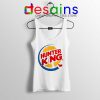Hunter King Mandalorian Tank Top Disney Burger King Logo Tops S-3XL