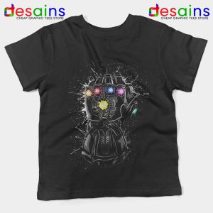 Infinity Gauntlet Art Kids Tshirt Avengers Endgame Youth Tees S-XL