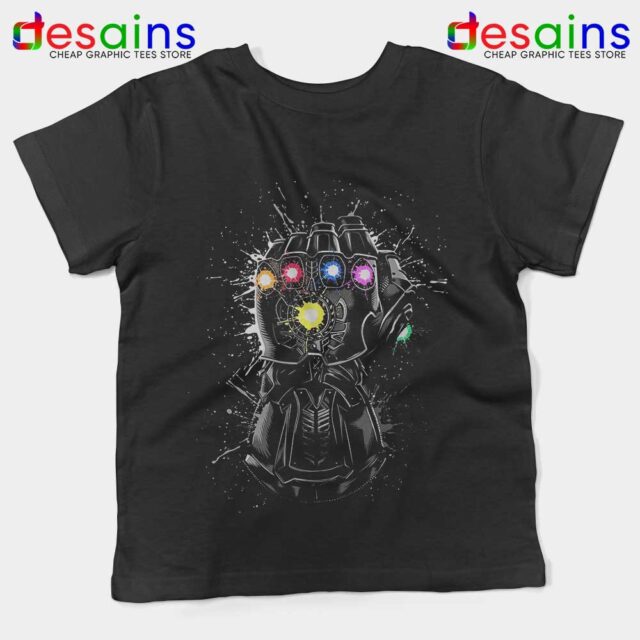 Infinity Gauntlet Art Kids Tshirt