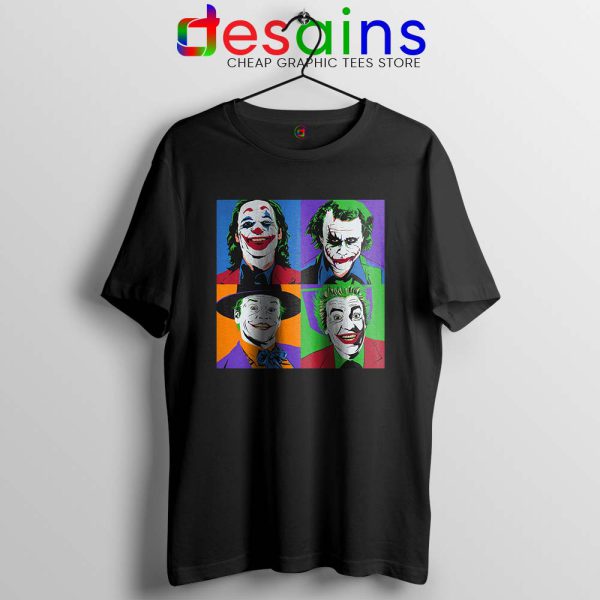 Joker Movie Pop Art Tshirt ‎DC Comics Merch Tee Shirts S-3XL