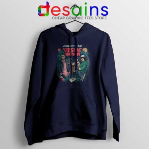 Journey To The Upside Down Navy Hoodie Stranger Things Hoodies