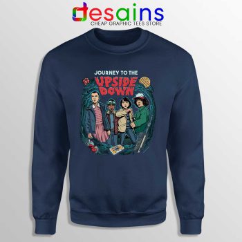 Journey To The Upside Down Navy Sweatshirt Stranger Things Sweaters