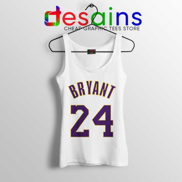 Kobe Bryant 24 LA Lakers Tank Top