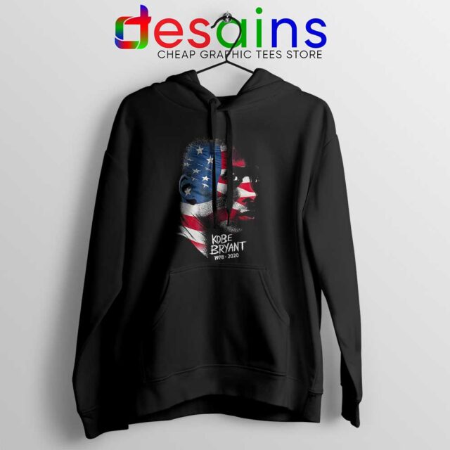 Kobe Bryant USA Flag Hoodie