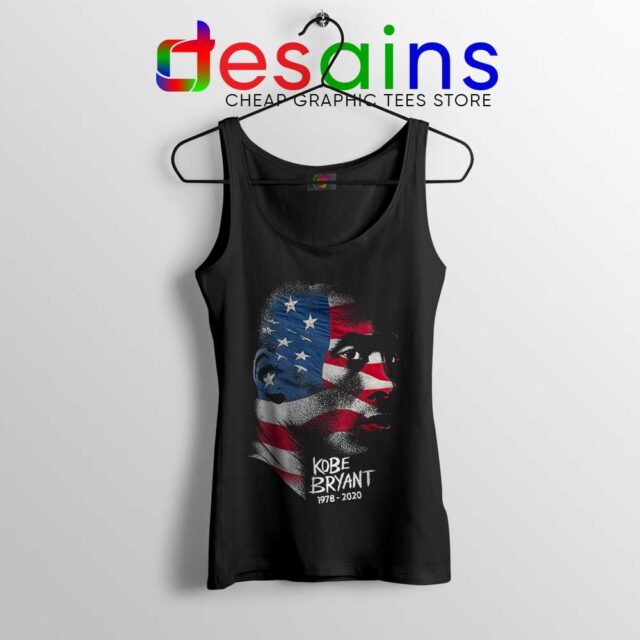 Kobe Bryant USA Flag Tank Top