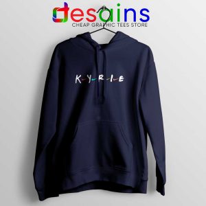 Kyrie Irving Friends Nike Navy Hoodie Brooklyn Nets Player Hoodies