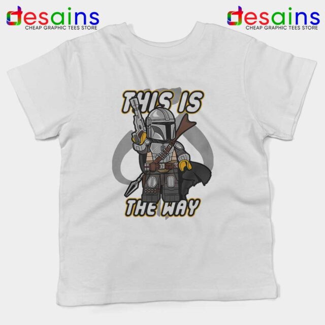 Lego Mando The Mandalorian Kids Tshirt