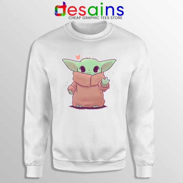 Love Baby Cute Jedi Sweatshirt Baby Yoda Star Wars Sweaters S-3XL
