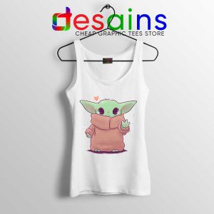 Love Baby Cute Jedi Tank Top Baby Yoda Star Wars Tops S-3XL