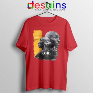 Love You Always Kobe Red Tshirt RIP NBA Legends Tees