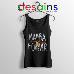 Mamba Forever Kobe Bryant Black Tank Top Thanks Mamba Tops