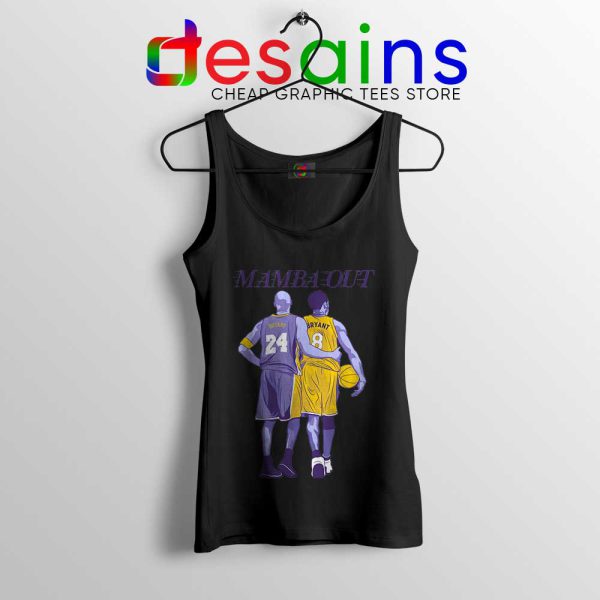 Mamba Out LA Lakers 8 24 Tank Top Kobe Bryant RIP Tops S-3XL