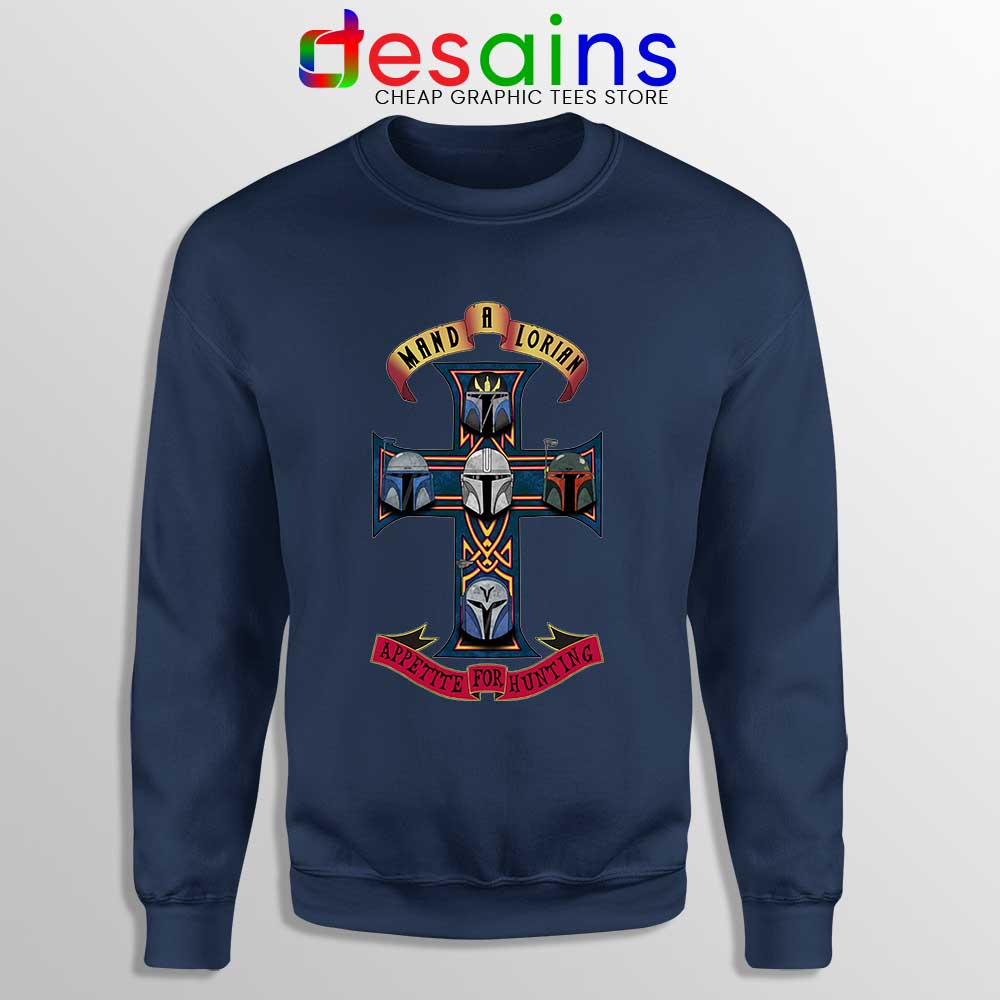 Mando Appetite for Destruction Sweatshirt The Mandalorian Sweaters