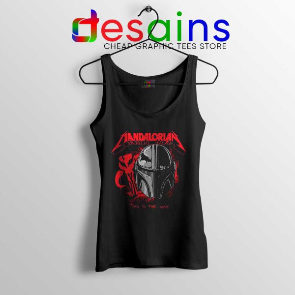 Mando Make Them Disappear Tank Top The Mandalorian Tops S-3XL