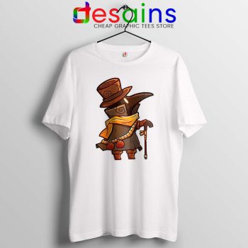 Mask Plague Doctor White Tshirt Medical Physician Tee Shirts S-3XL