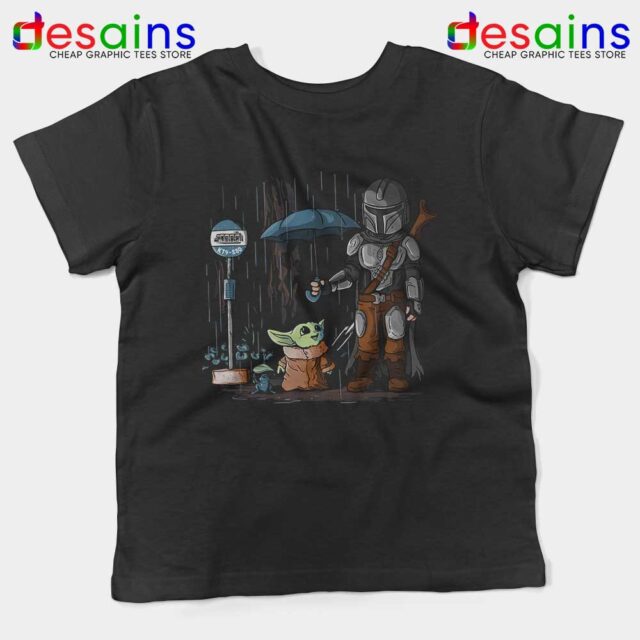 My Neighbor Baby Yoda Kids Tshirt