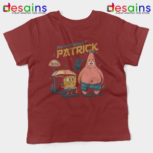 My Neighbor Patrick Star Kids Red Tshirt SpongeBob SquarePants Youth