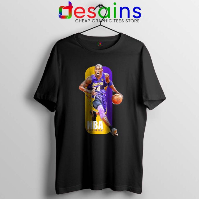 NBA Logo Tribute Kobe Black Tshirt NBA Kobe Bryant RIP Tee Shirts