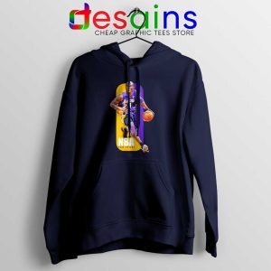 NBA Logo Tribute Kobe Navy Hoodie NBA Kobe Bryant RIP Hoodies