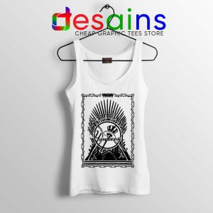 New York Yankees Thrones White Tank Top MLB Game of Thrones Tops