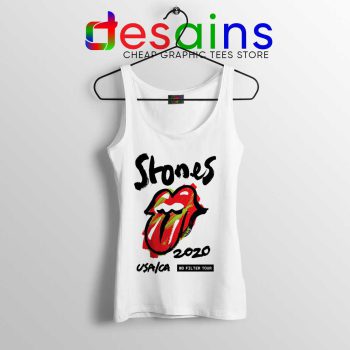 No Filter Tour 2020 USA Tank Top The Rolling Stones Tops Size S-3XL