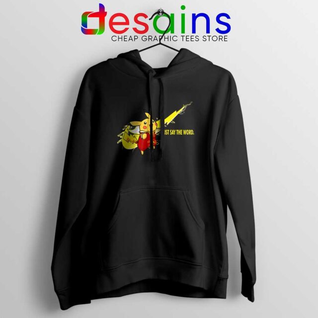 Pikachu Shazam Nike Just Do It Hoodie