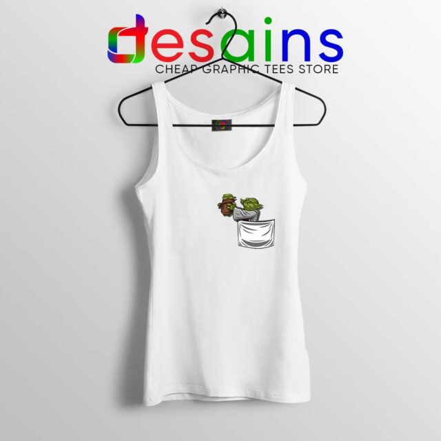 Pocket Master and Baby Yoda Tank Top