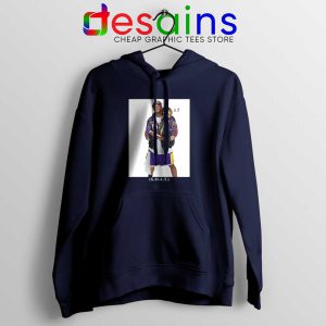 RIP Kobe Bryant Trophy Photo Navy Hoodie RIP Mamba Lakers Hoodies