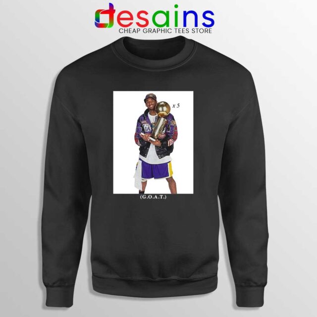 RIP Kobe Bryant Trophy Photo Sweatshirt