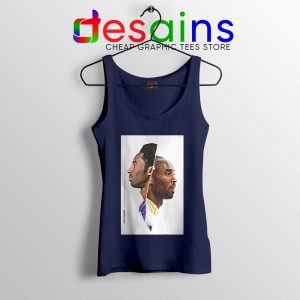 RIP NBA Legend LA Lakers Navy Tank Top Kobe Bryant Tops