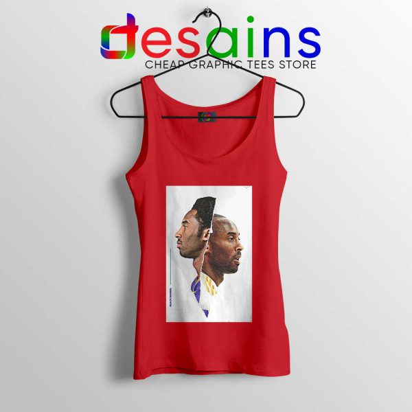 RIP NBA Legend LA Lakers Red Tank Top Kobe Bryant Tops