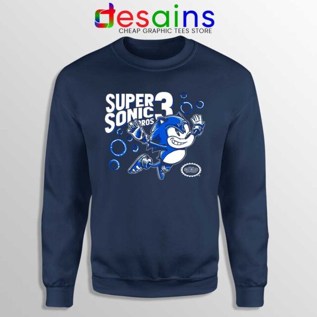 Sonic in Super Mario Bros 3 Sweatshirt