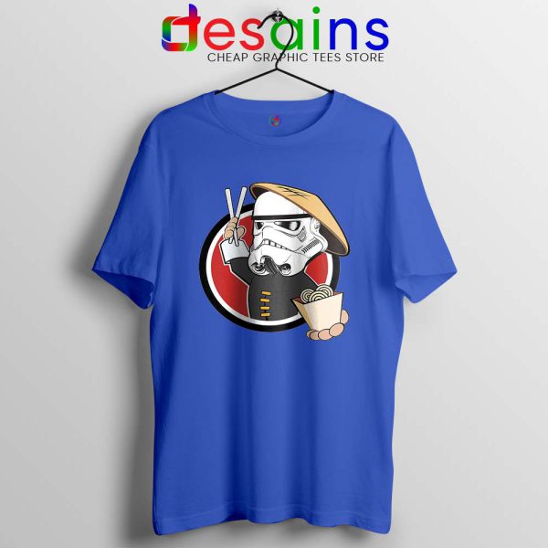 Stormtrooper Zen CAC Blue Tshirt Star Wars Chinese Appreciation Tees