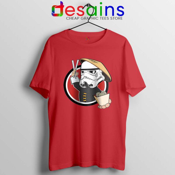Stormtrooper Zen CAC Red Tshirt Star Wars Chinese Appreciation Tees