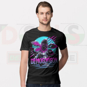 Stranger Things Demogorgon Retro Neon T-Shirt