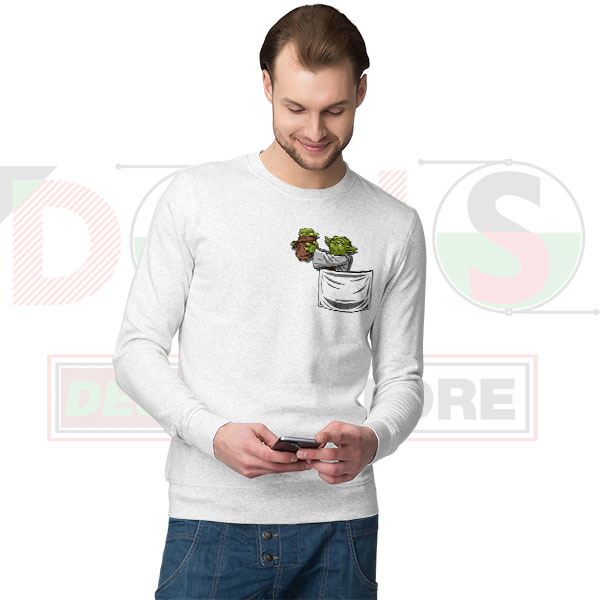 Style with the Pocket Master and Baby Yoda Sweatshirt