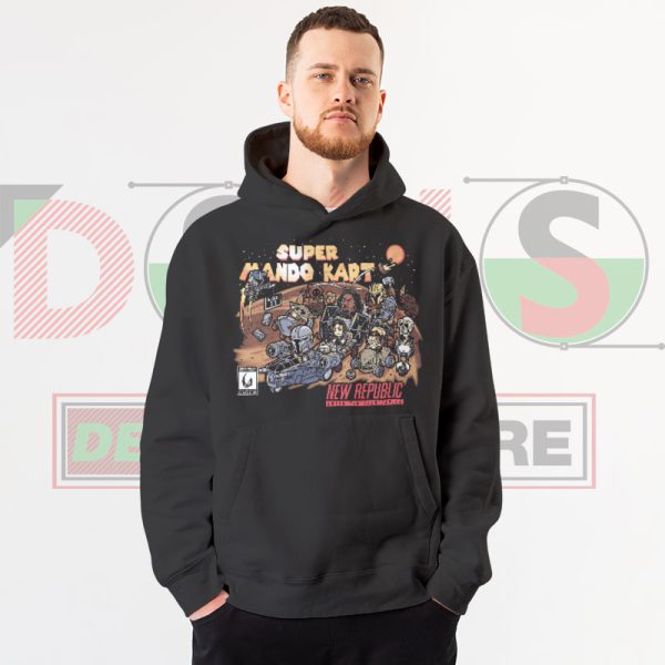 Super Mando Kart Hoodie - The Mandalorian