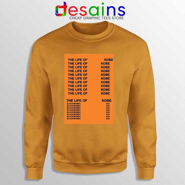 Buy The Life Of Kobe Bryant Sweatshirt