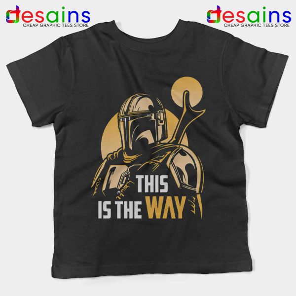 The Way of the Creed Kids Tshirt Disney The Mandalorian Youth Tees