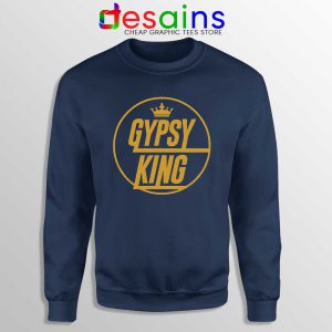 Tyson Fury Gypsy King Navy Sweatshirt Boxer WBC Sweaters S-3XL