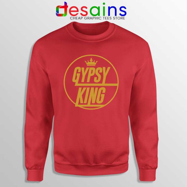 Tyson Fury Gypsy King Red Sweatshirt Boxer WBC Sweaters S-3XL