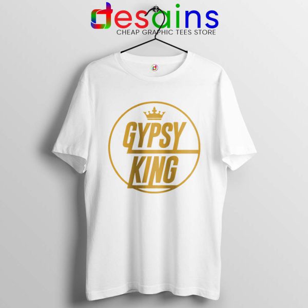 Tyson Fury Gypsy King White Tshirt Boxer WBC Tee Shirts S-3XL