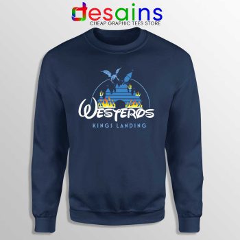 Westeros Kings Landing Disney Navy Sweatshirt Game of Thrones