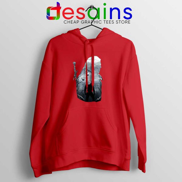 Wild Hunt The Witcher Red Hoodie Netflix Witcher Geralt Hoodies