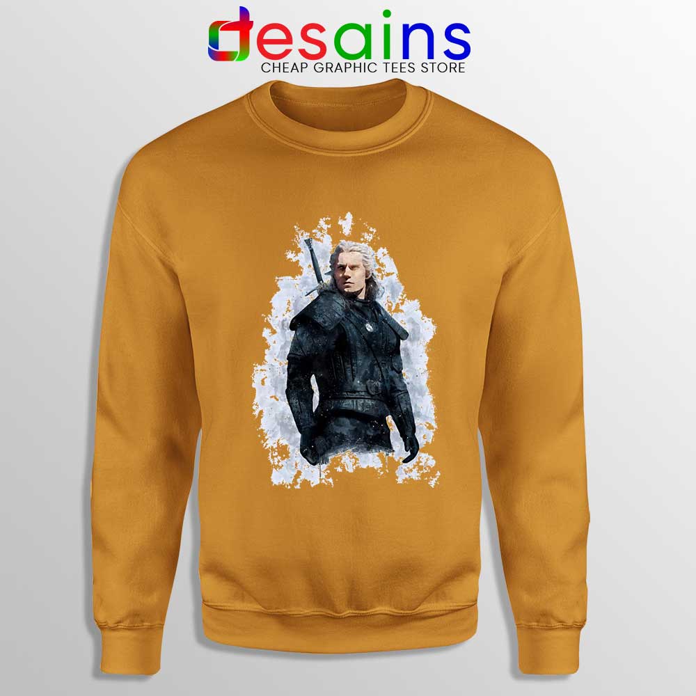 Witcher Geralt of Rivia Sweatshirt The Witcher Netflix Sweaters S-3XL